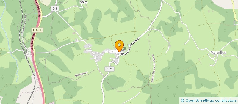 localisation de l'entreprise MONSIEUR JEAN-CLAUDE POUGNET  BLAVIGNAC