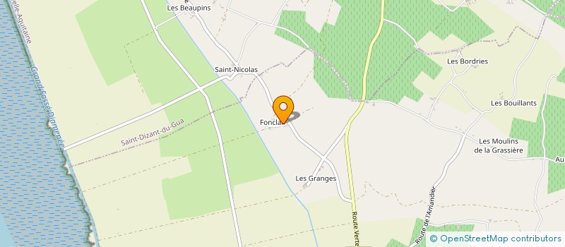 localisation de l'entreprise MONSIEUR JEAN-CLAUDE POUZAUD à SAINT-THOMAS-DE-CONAC