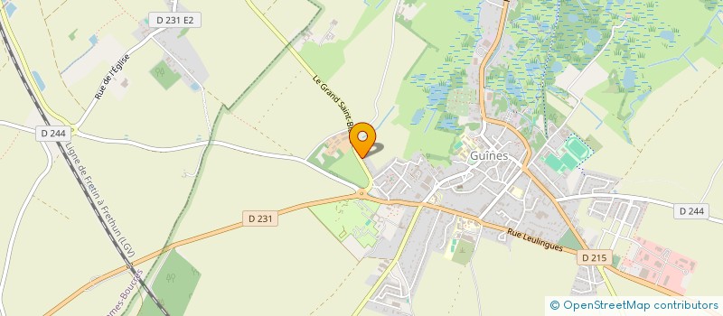 localisation de l'entreprise MONSIEUR JEAN-CLAUDE PUGET  HAMES-BOUCRES