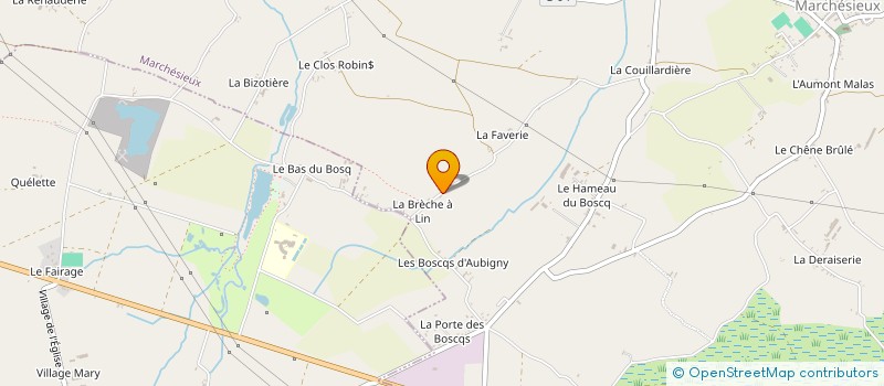 localisation de l'entreprise MONSIEUR JEAN-CLAUDE QUEINNEC  MARCHESIEUX