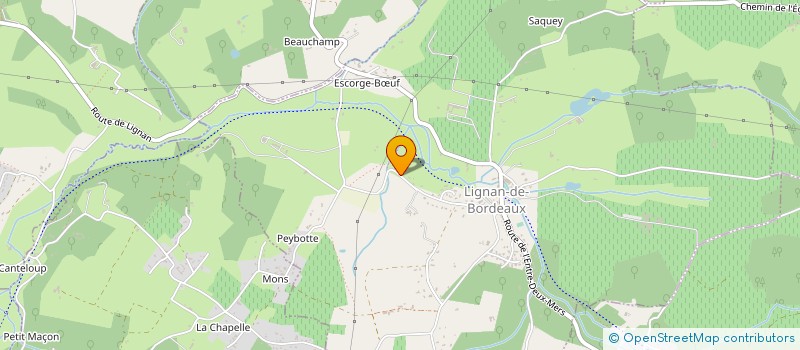 localisation de l'entreprise MONSIEUR JEAN-CLAUDE RAFFENEAU  LIGNAN-DE-BORDEAUX