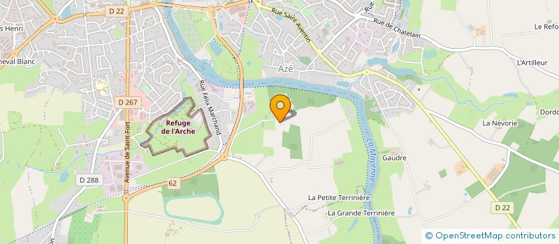 localisation de l'entreprise MONSIEUR JEAN-CLAUDE RAIMBAULT à CHATEAU-GONTIER-SUR-MAYENNE