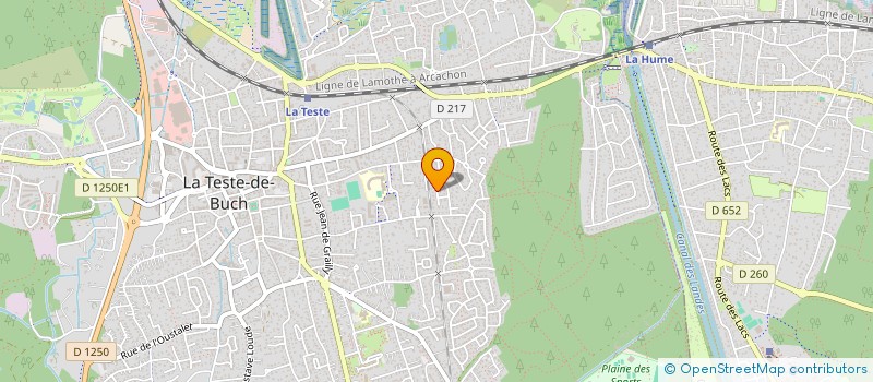 localisation de l'entreprise MONSIEUR JEAN-CLAUDE RAMIREZ à LA TESTE-DE-BUCH