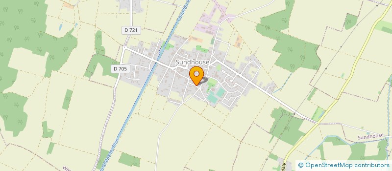 localisation de l'entreprise MONSIEUR JEAN CLAUDE RAPP  SUNDHOUSE