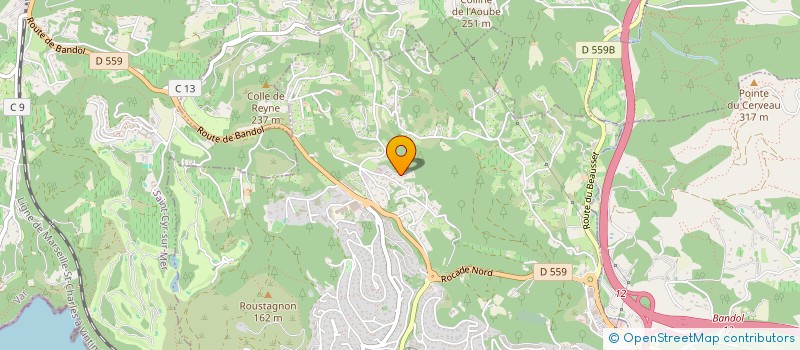 localisation de l'entreprise MONSIEUR JEAN-CLAUDE REDULFO à BANDOL