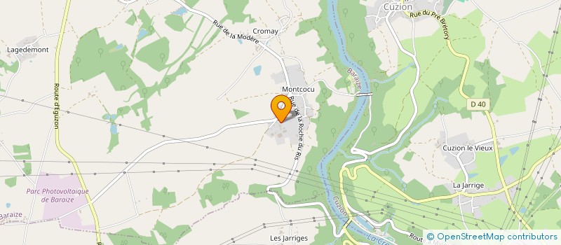 localisation de l'entreprise MONSIEUR JEAN-CLAUDE RENAUD à BARAIZE