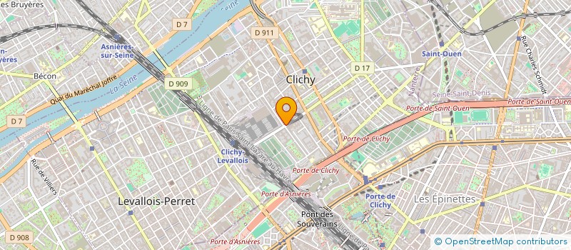 localisation de l'entreprise MONSIEUR JEAN-CLAUDE RENOULT à CLICHY