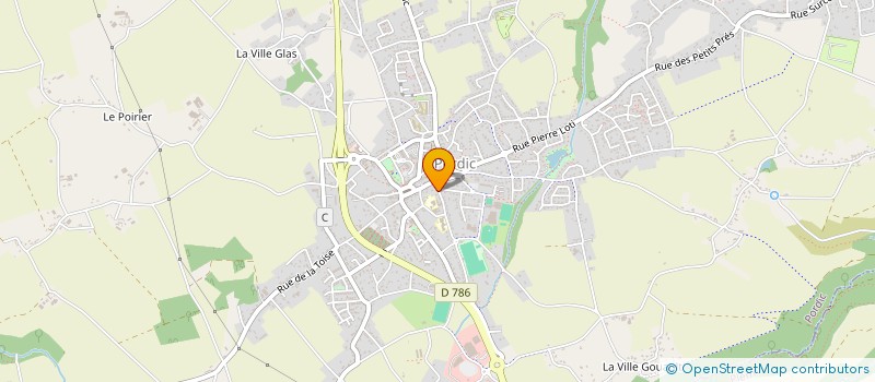 localisation de l'entreprise MONSIEUR JEAN-CLAUDE RESCICAUD  PORDIC