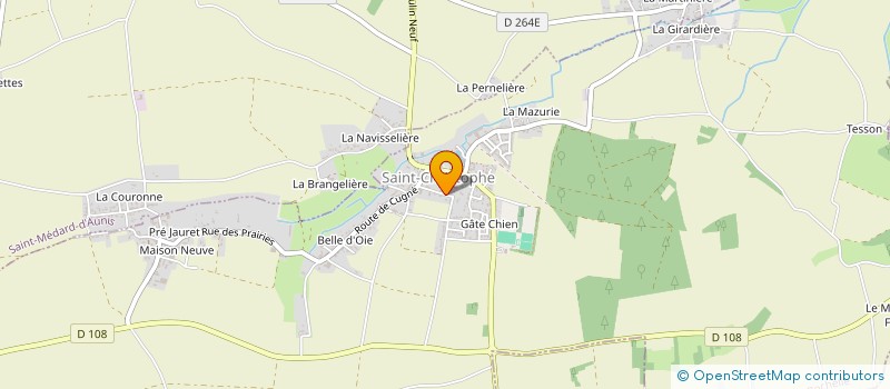 localisation de l'entreprise MONSIEUR JEAN CLAUDE RICARDO à SAINT-CHRISTOPHE