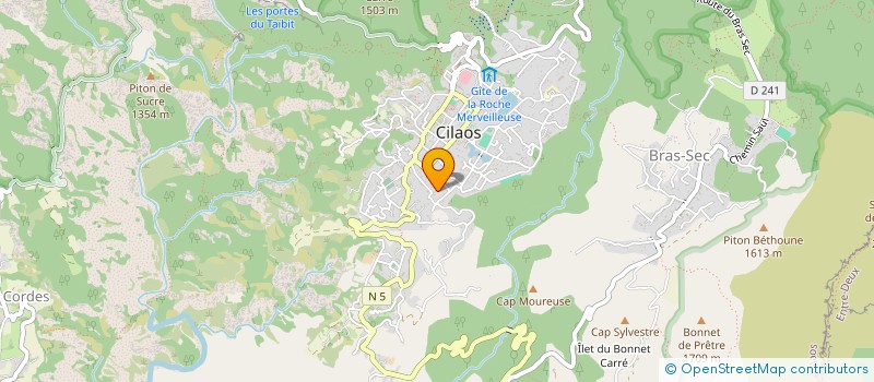 localisation de l'entreprise MONSIEUR JEAN-CLAUDE RIVIERE à CILAOS