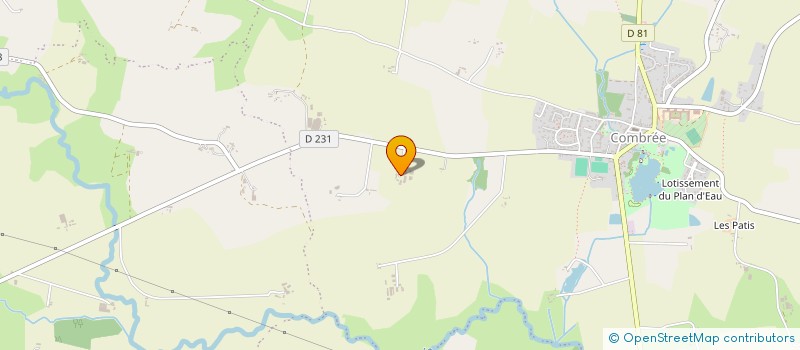 localisation de l'entreprise MONSIEUR JEAN-CLAUDE RIVRON à OMBREE D'ANJOU