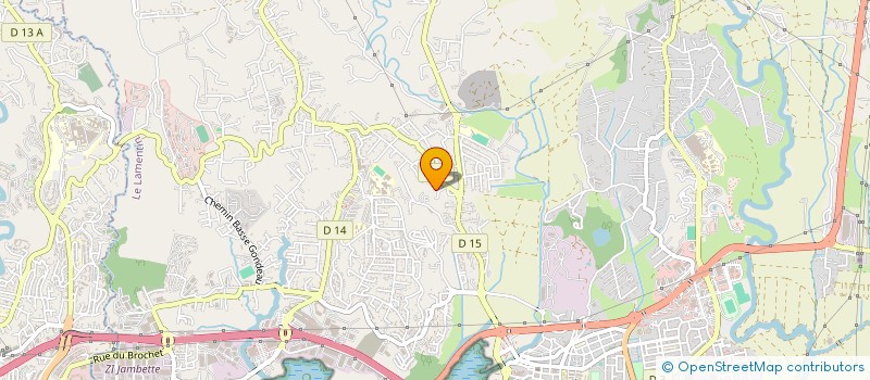 localisation de l'entreprise MONSIEUR JEAN-CLAUDE ROLLE  LE LAMENTIN