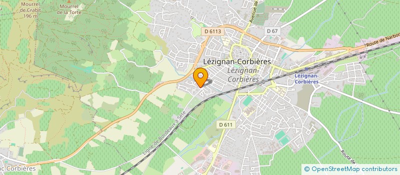 localisation de l'entreprise MONSIEUR JEAN CLAUDE ROMERO  HOMPS