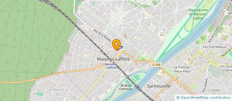 localisation de l'entreprise MONSIEUR JEAN CLAUDE ROUTIER à MAISONS-LAFFITTE