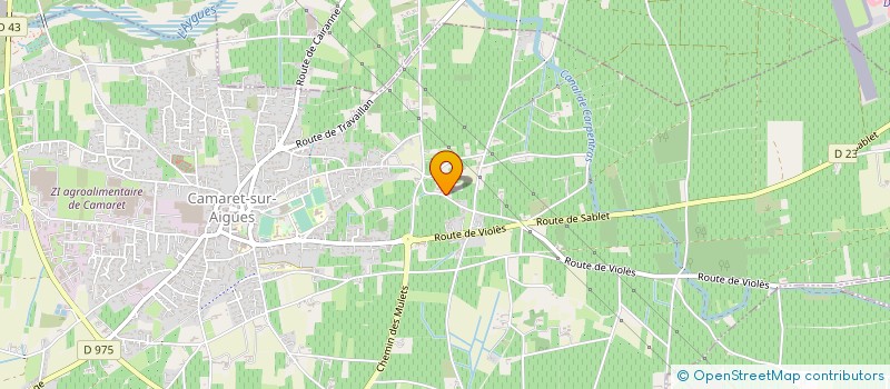 localisation de l'entreprise MONSIEUR JEAN-CLAUDE ROUYER à CAMARET-SUR-AIGUES