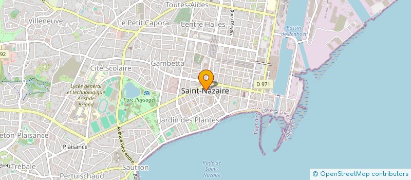 localisation de l'entreprise MONSIEUR JEAN CLAUDE ROUZEE à SAINT-NAZAIRE