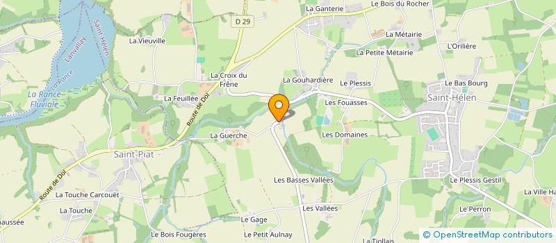 localisation de l'entreprise MONSIEUR JEAN-CLAUDE RUCAY à LANVALLAY