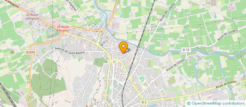 localisation de l'entreprise MONSIEUR JEAN CLAUDE RUSSO  CAVAILLON