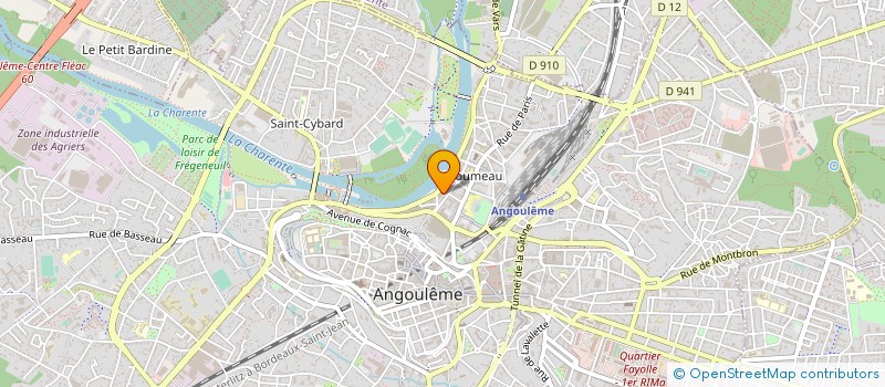 localisation de l'entreprise MONSIEUR JEAN CLAUDE SAADALLAH à ANGOULEME