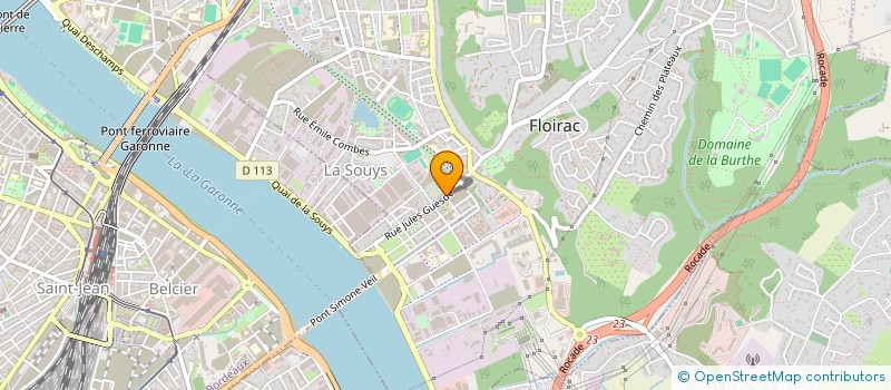 localisation de l'entreprise MONSIEUR JEAN-CLAUDE SABATIER  FLOIRAC