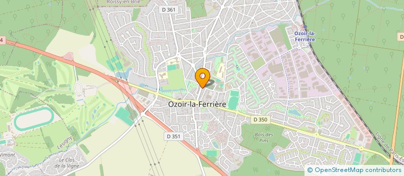 localisation de l'entreprise MONSIEUR JEAN-CLAUDE SALLE à OZOIR-LA-FERRIERE