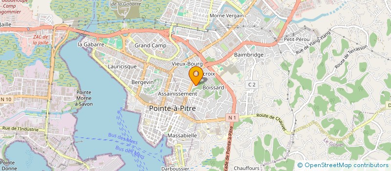 localisation de l'entreprise MONSIEUR JEAN-CLAUDE SAME  LES ABYMES