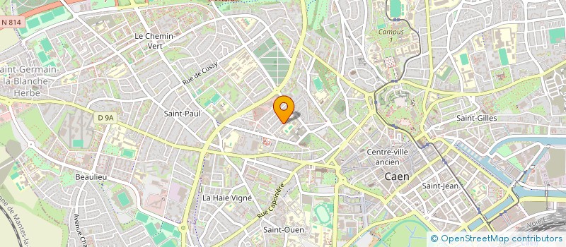 localisation de l'entreprise MONSIEUR JEAN-CLAUDE SASSIER à CAEN