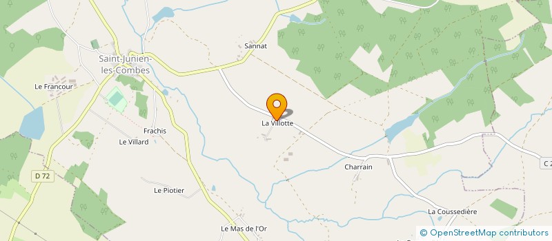 localisation de l'entreprise MONSIEUR JEAN-CLAUDE SAVIGNAT à SAINT-JUNIEN-LES-COMBES