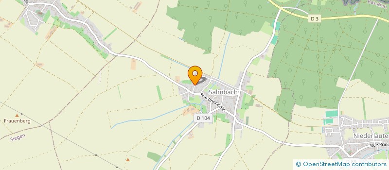 localisation de l'entreprise MONSIEUR JEAN CLAUDE SCHNEIDER  SALMBACH