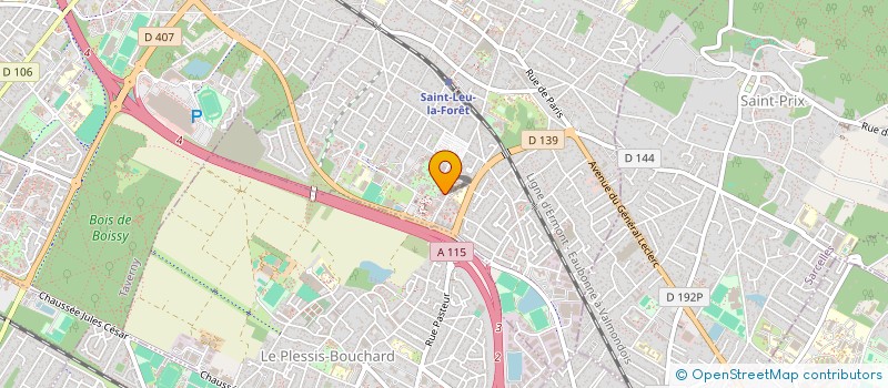 localisation de l'entreprise MONSIEUR JEAN-CLAUDE SEGARD  SAINT-LEU-LA-FORET