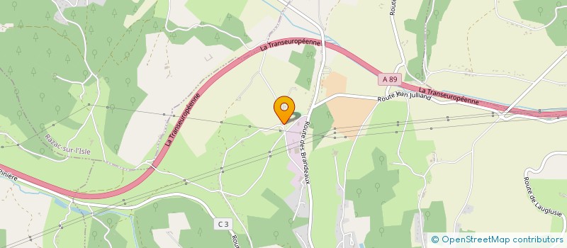 localisation de l'entreprise MONSIEUR JEAN-CLAUDE SERRE  COURSAC