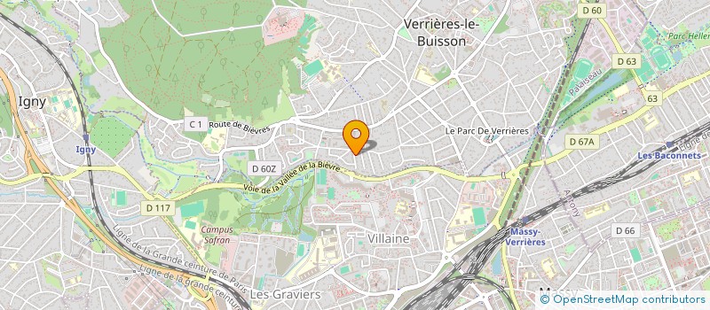 localisation de l'entreprise MONSIEUR JEAN-CLAUDE SISMEIRO à VERRIERES-LE-BUISSON