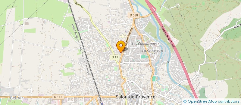 localisation de l'entreprise MONSIEUR JEAN-CLAUDE SUIVANT  SALON-DE-PROVENCE