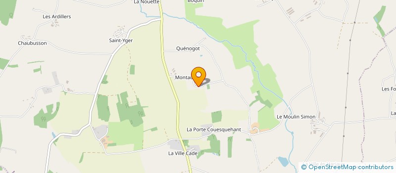 localisation de l'entreprise MONSIEUR JEAN-CLAUDE TEMPIER  MENEAC