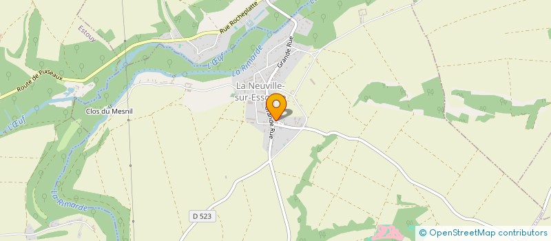 localisation de l'entreprise MONSIEUR JEAN CLAUDE THIERY à LA NEUVILLE-SUR-ESSONNE