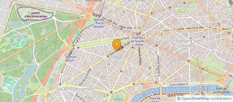 localisation de l'entreprise MONSIEUR JEAN-CLAUDE THONIER  PARIS