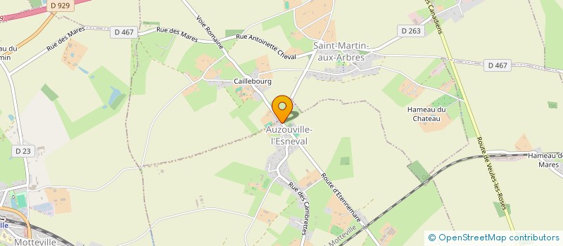 localisation de l'entreprise MONSIEUR JEAN-CLAUDE TIERCELIN  AUZOUVILLE-L'ESNEVAL