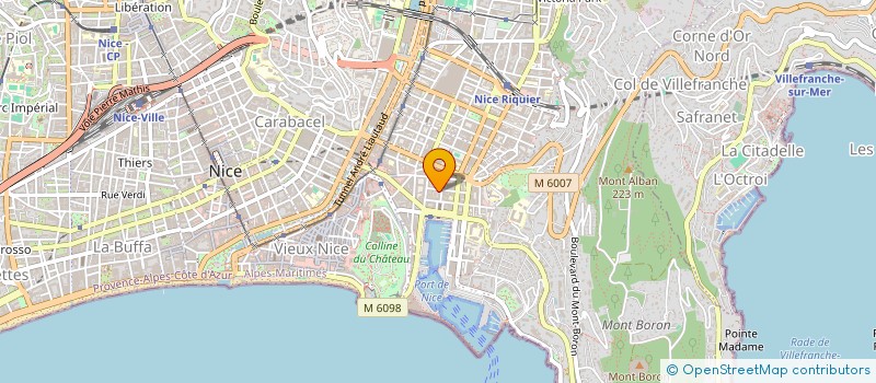 localisation de l'entreprise MONSIEUR JEAN-CLAUDE TOMMASINI à NICE