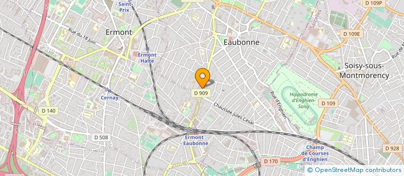 localisation de l'entreprise MONSIEUR JEAN CLAUDE TOUMENI à EAUBONNE