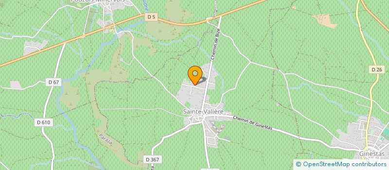 localisation de l'entreprise MONSIEUR JEAN-CLAUDE TOUSTOU  SAINTE-VALIERE