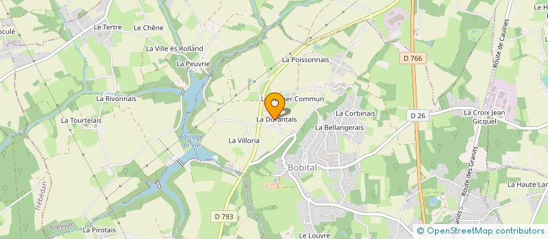 localisation de l'entreprise MONSIEUR JEAN-CLAUDE TRONEL  BOBITAL