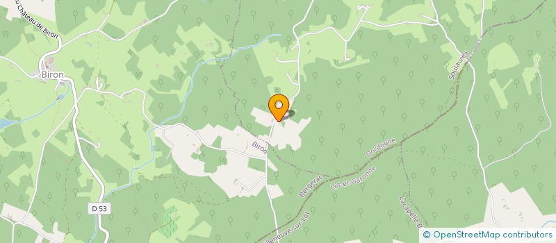 localisation de l'entreprise MONSIEUR JEAN-CLAUDE VALADIE  SOULAURES