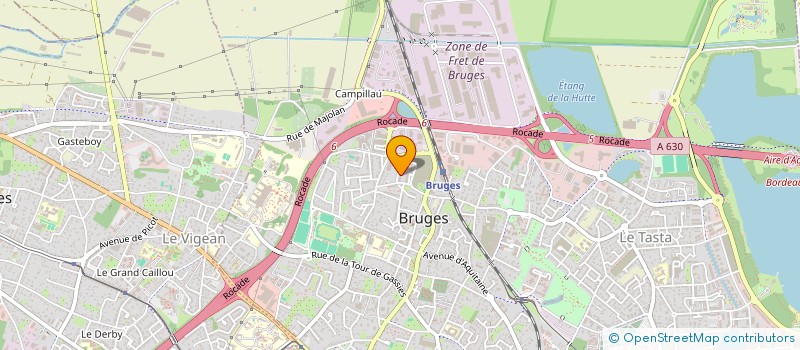 localisation de l'entreprise MONSIEUR JEAN-CLAUDE VANDEKERKOF  BRUGES