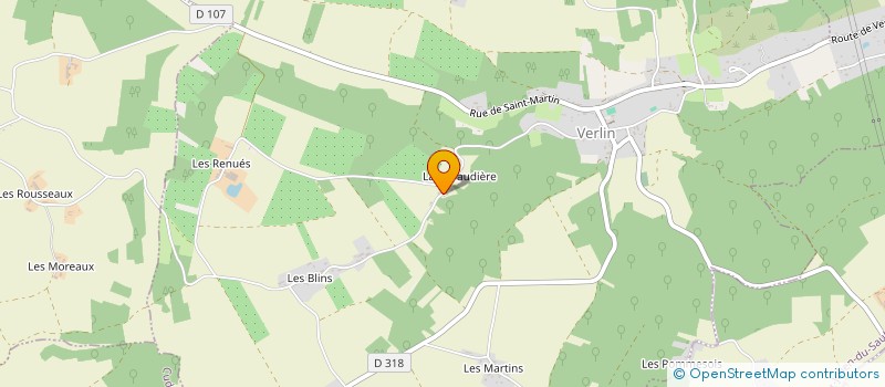 localisation de l'entreprise MONSIEUR JEAN-CLAUDE VANPUYWELDE  VERLIN