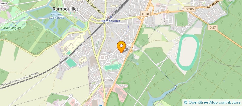 localisation de l'entreprise MONSIEUR JEAN-CLAUDE VENIAT à RAMBOUILLET