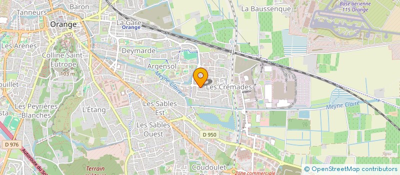 localisation de l'entreprise MONSIEUR JEAN-CLAUDE VIAU  ORANGE