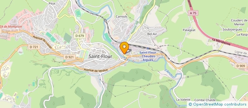 localisation de l'entreprise MONSIEUR JEAN-CLAUDE VIDAL à SAINT-FLOUR