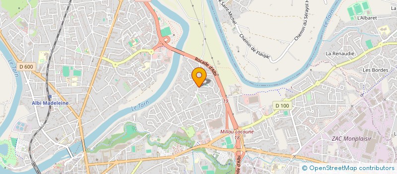 localisation de l'entreprise MONSIEUR JEAN-CLAUDE VIDAL à ALBI