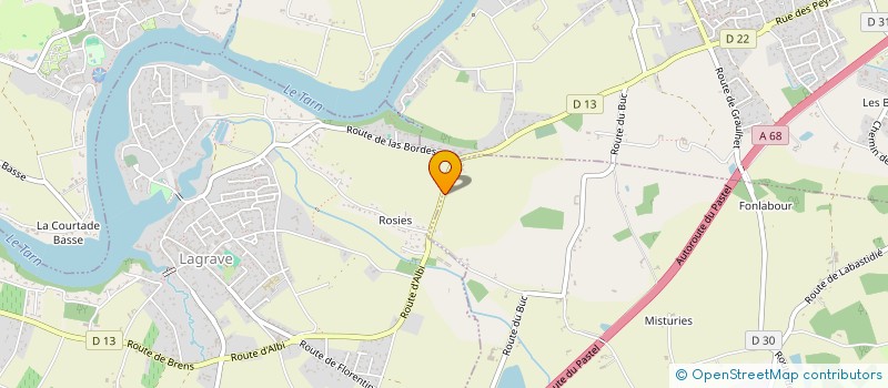 localisation de l'entreprise MONSIEUR JEAN-CLAUDE VIGNERON  FLORENTIN