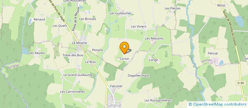 localisation de l'entreprise MONSIEUR JEAN-CLAUDE VILLIER  SAINT-JULIEN-SUR-VEYLE